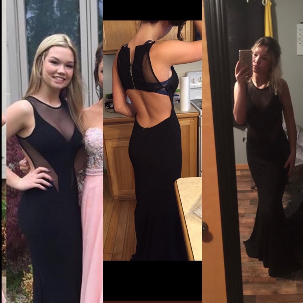 Black prom dress!